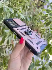 Розовый чехол противоударный armors для Xiaomi Poco X5 и Redmi Note 12 5G
