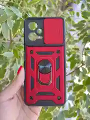 Красный чехол противоударный armors для Xiaomi Poco X5 и Redmi Note 12 5G