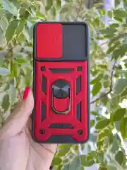 Красный чехол противоударный armors для Xiaomi Poco X5 и Redmi Note 12 5G