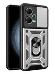 Серебряный чехол противоударный armors для Xiaomi Poco X5 и Redmi Note 12 5G