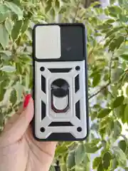Серебряный чехол противоударный armors для Xiaomi Poco X5 и Redmi Note 12 5G