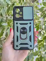 Зеленый чехол противоударный armors для Xiaomi Poco X5 и Redmi Note 12 5G