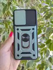 Зеленый чехол противоударный armors для Xiaomi Poco X5 и Redmi Note 12 5G