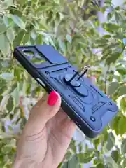 Темно-синий чехол противоударный armors для Xiaomi Poco X5 и Redmi Note 12 5G