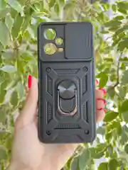 Черный чехол противоударный armors для Xiaomi Poco X5 и Redmi Note 12 5G