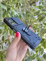 Черный чехол противоударный armors для Xiaomi Poco X5 и Redmi Note 12 5G