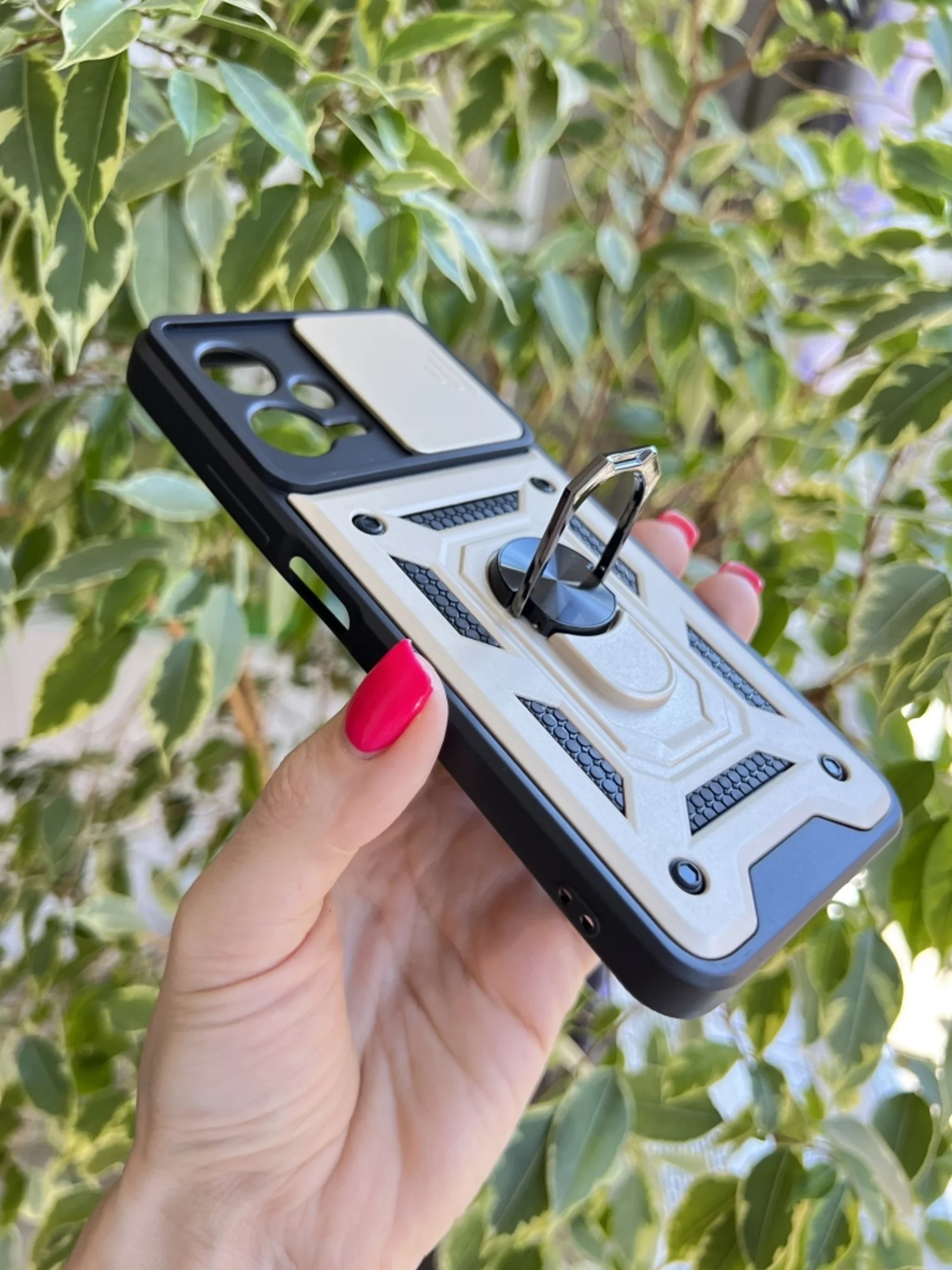 Золотой чехол противоударный armors для Xiaomi Poco X5 и Redmi Note 12 5G