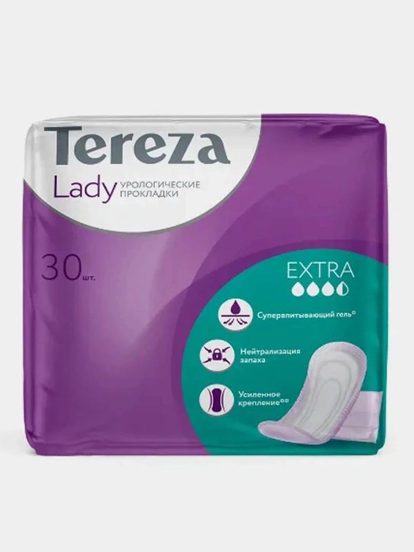 Прокладки урологические TerezaLady, Extra, 30 штук