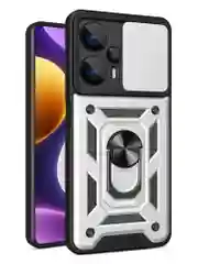 Красный чехол противоударный armors для Xiaomi Poco F5 / Поко Ф5 с защитой камеры