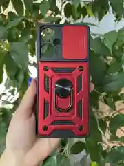 Красный чехол противоударный armors для Xiaomi Poco F5 / Поко Ф5 с защитой камеры