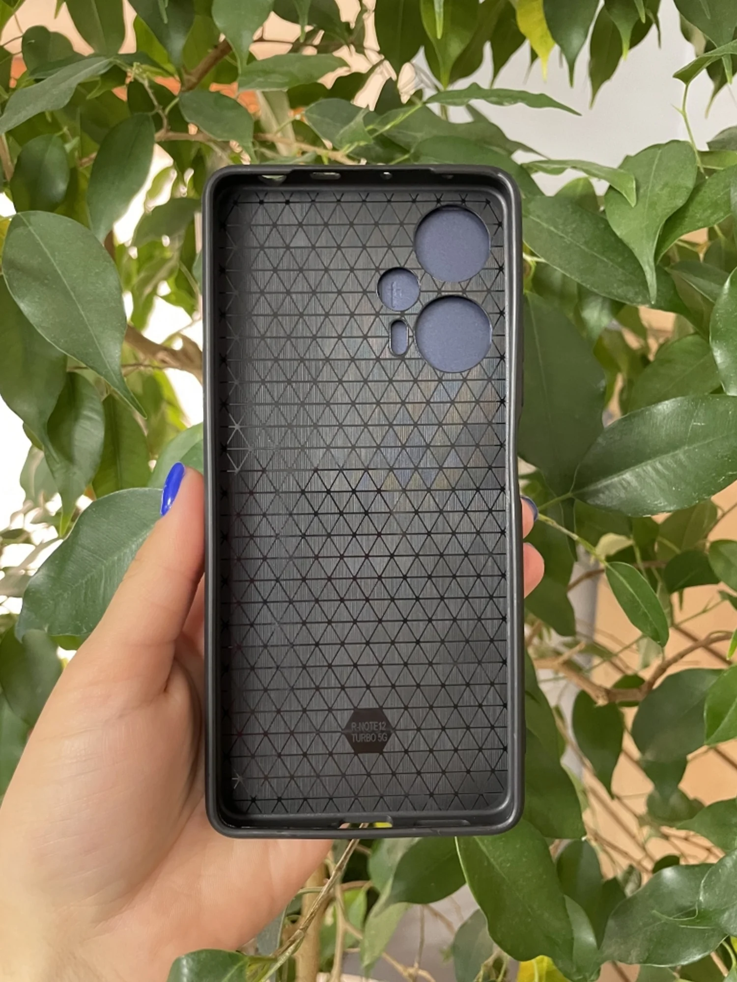 Темно-синий чехол противоударный armors для Xiaomi Poco F5 / Поко Ф5 с защитой камеры