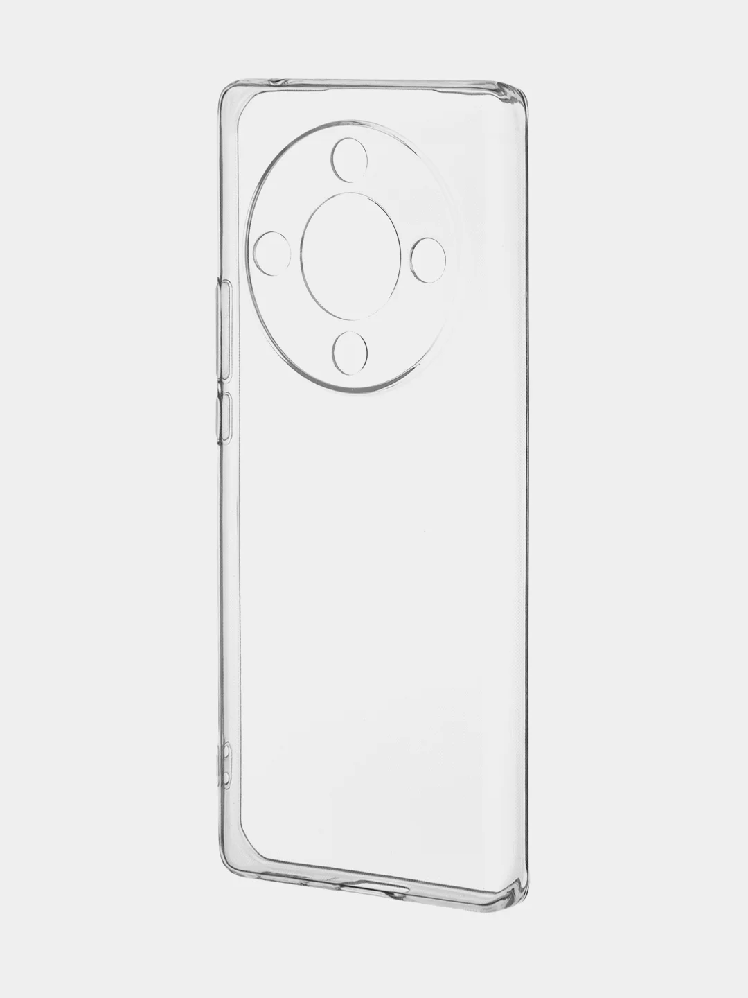 Прозрачный чехол для Honor X9b 5G/ Magic 6 Lite 5G/ X8b/ X7b силиконовый BROSCORP матовый/ прозрачный