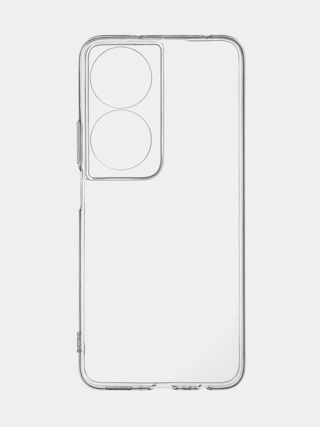 Прозрачный чехол для Honor X9b 5G/ Magic 6 Lite 5G/ X8b/ X7b силиконовый BROSCORP матовый/ прозрачный