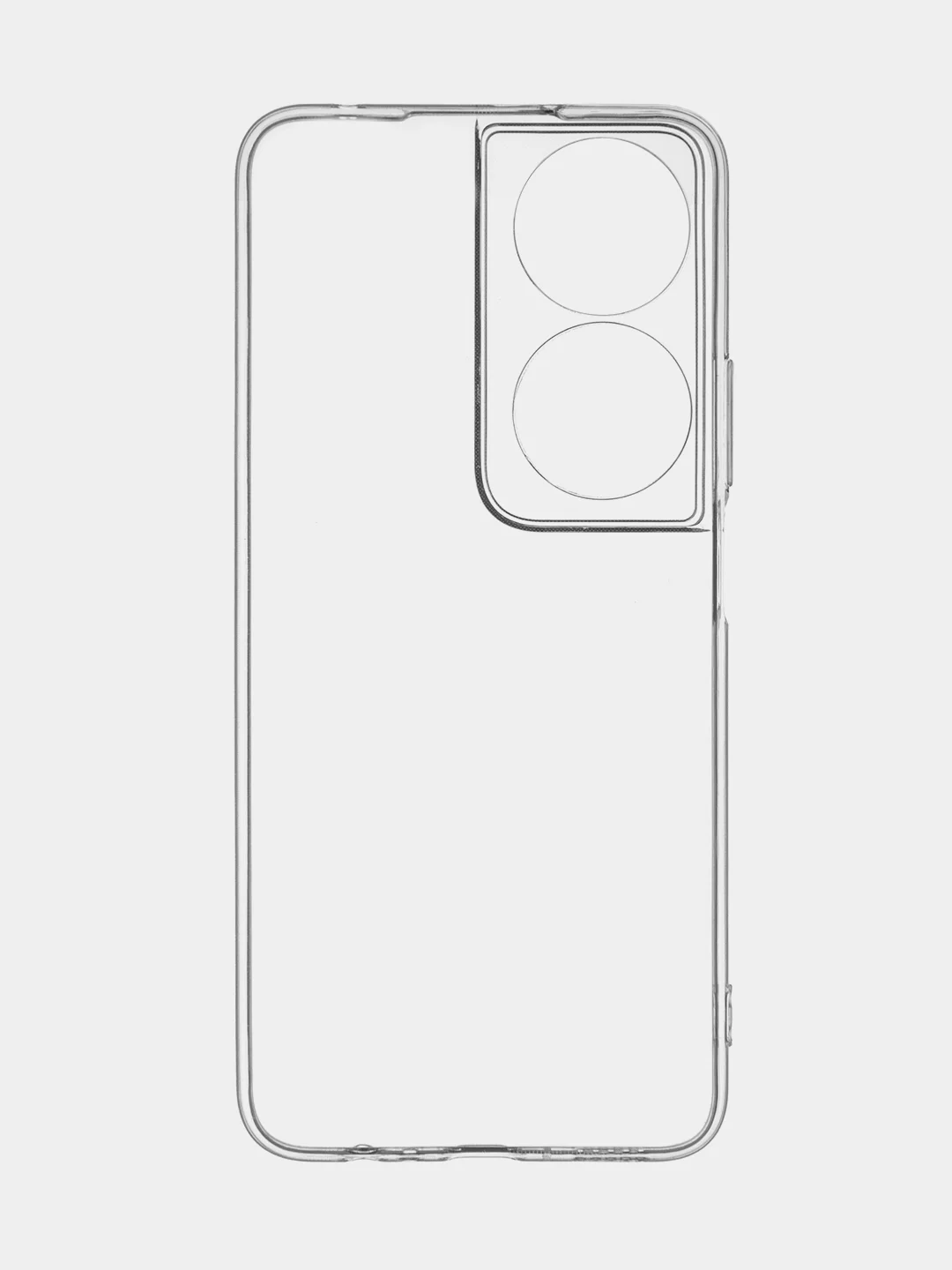 Прозрачный чехол для Honor X9b 5G/ Magic 6 Lite 5G/ X8b/ X7b силиконовый BROSCORP матовый/ прозрачный