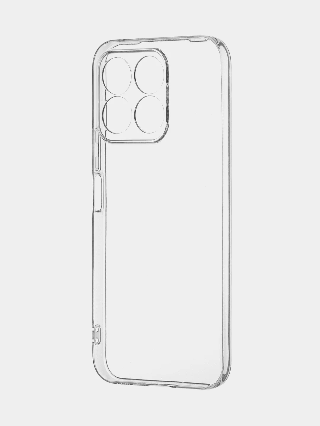 Прозрачный чехол для Honor X9b 5G/ Magic 6 Lite 5G/ X8b/ X7b силиконовый BROSCORP матовый/ прозрачный
