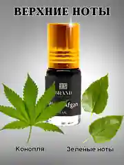 Масляные духи по мотивам Black Afgano (Блэк Афгано / Блэк Авган), роликовый флакон, 3 мл