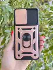 Розовый чехол противоударный armors для Xiaomi Poco X5 Pro и Note 12 Pro 5G