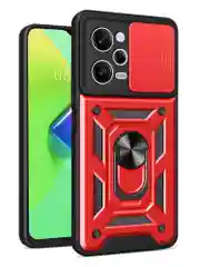 Красный чехол противоударный armors для Xiaomi Poco X5 Pro и Note 12 Pro 5G