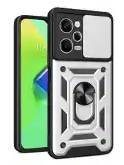Серебряный чехол противоударный armors для Xiaomi Poco X5 Pro и Note 12 Pro 5G