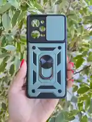 Зеленый чехол противоударный armors для Xiaomi Poco X5 Pro и Note 12 Pro 5G