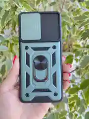 Зеленый чехол противоударный armors для Xiaomi Poco X5 Pro и Note 12 Pro 5G