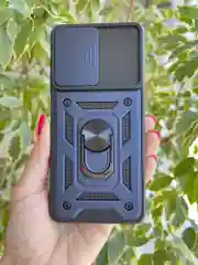 Темно-синий чехол противоударный armors для Xiaomi Poco X5 Pro и Note 12 Pro 5G