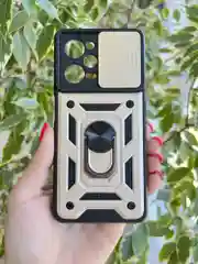 Золотой чехол противоударный armors для Xiaomi Poco X5 Pro и Note 12 Pro 5G