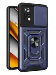 Чехол противоударный armors для Xiaomi Poco X4 Pro 5G / Поко Х4 Про 5G с защитой камеры