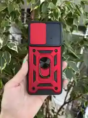 Красный чехол противоударный armors для Xiaomi Poco X4 Pro 5G / Поко Х4 Про 5G с защитой камеры