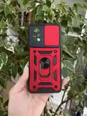 Красный чехол противоударный armors для Xiaomi Poco X4 Pro 5G / Поко Х4 Про 5G с защитой камеры