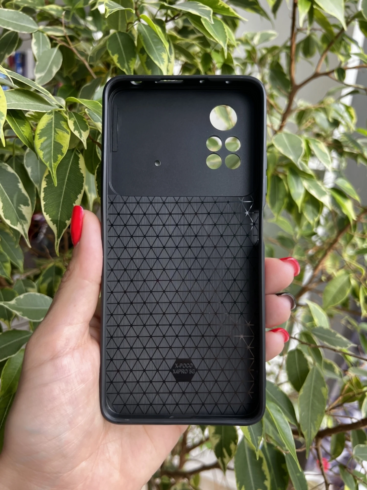 Серебряный чехол противоударный armors для Xiaomi Poco X4 Pro 5G / Поко Х4 Про 5G с защитой камеры
