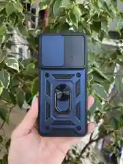 Темно-синий чехол противоударный armors для Xiaomi Poco X4 Pro 5G / Поко Х4 Про 5G с защитой камеры