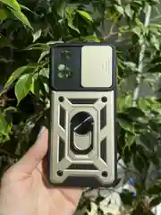 Золотой чехол противоударный armors для Xiaomi Poco X4 Pro 5G / Поко Х4 Про 5G с защитой камеры