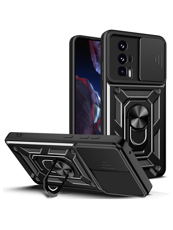 Чехол противоударный armors для Xiaomi Poco F5 Pro / Поко Ф5 Про с защитой камеры