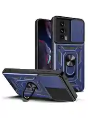 Красный чехол противоударный armors для Xiaomi Poco F5 Pro / Поко Ф5 Про с защитой камеры