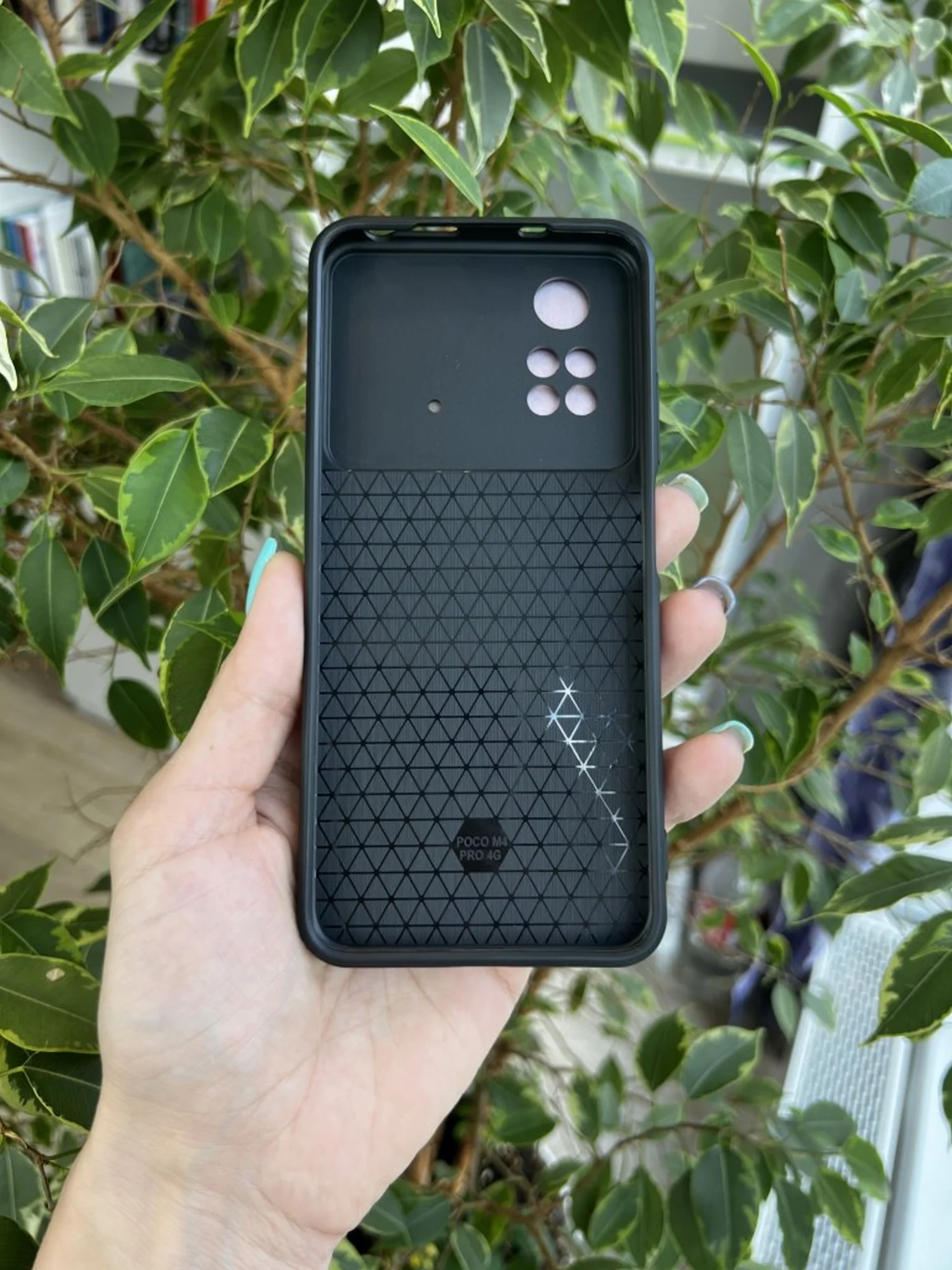 Красный чехол противоударный armors для Xiaomi Poco M4 Pro 4G / Поко М4 Про 4G с защитой камеры