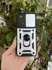 Серебряный чехол противоударный armors для Xiaomi Poco M4 Pro 4G / Поко М4 Про 4G с защитой камеры