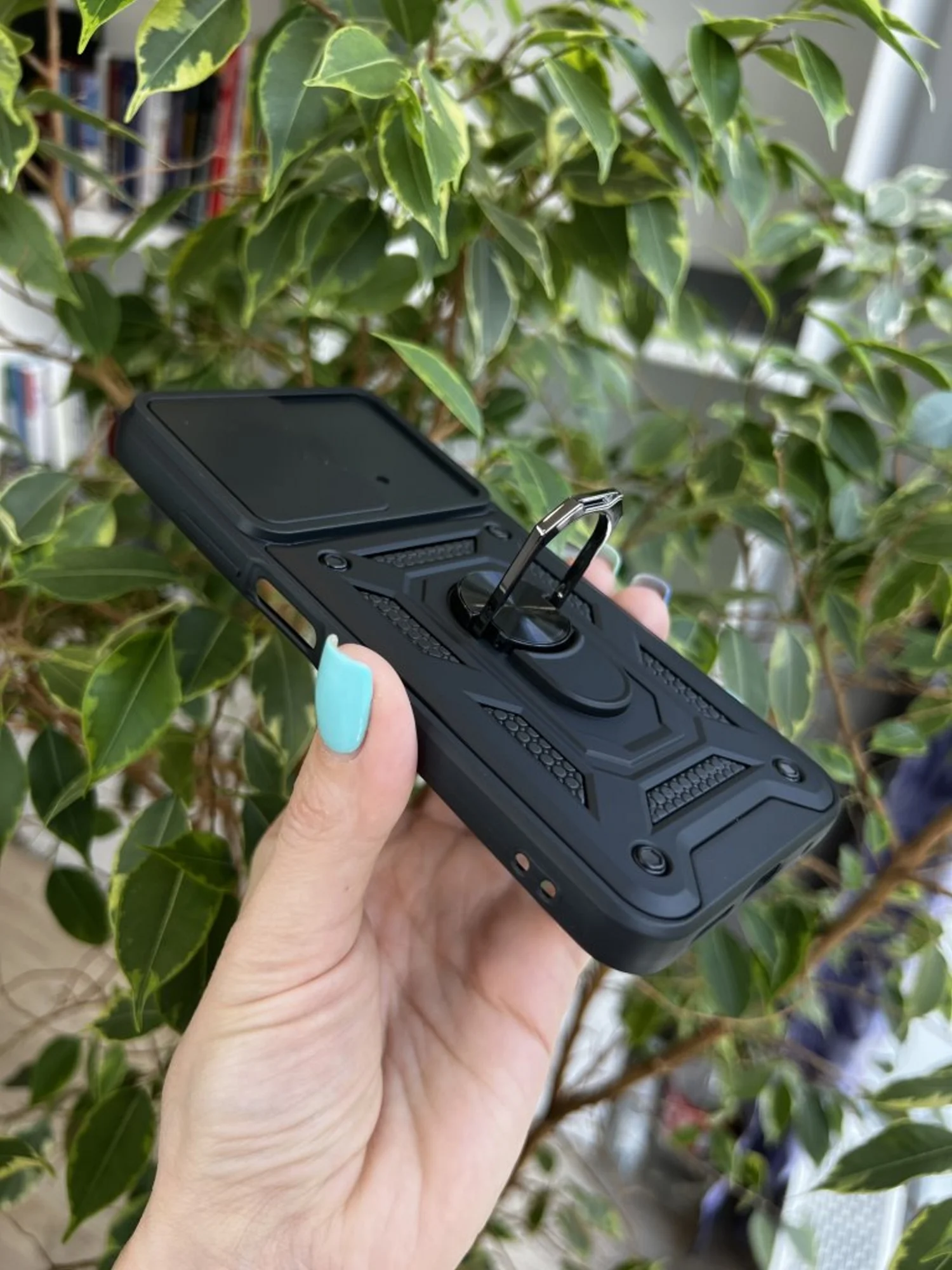 Черный чехол противоударный armors для Xiaomi Poco M4 Pro 4G / Поко М4 Про 4G с защитой камеры