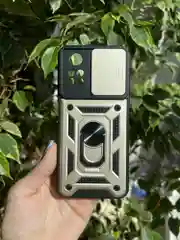 Золотой чехол противоударный armors для Xiaomi Poco M4 Pro 4G / Поко М4 Про 4G с защитой камеры