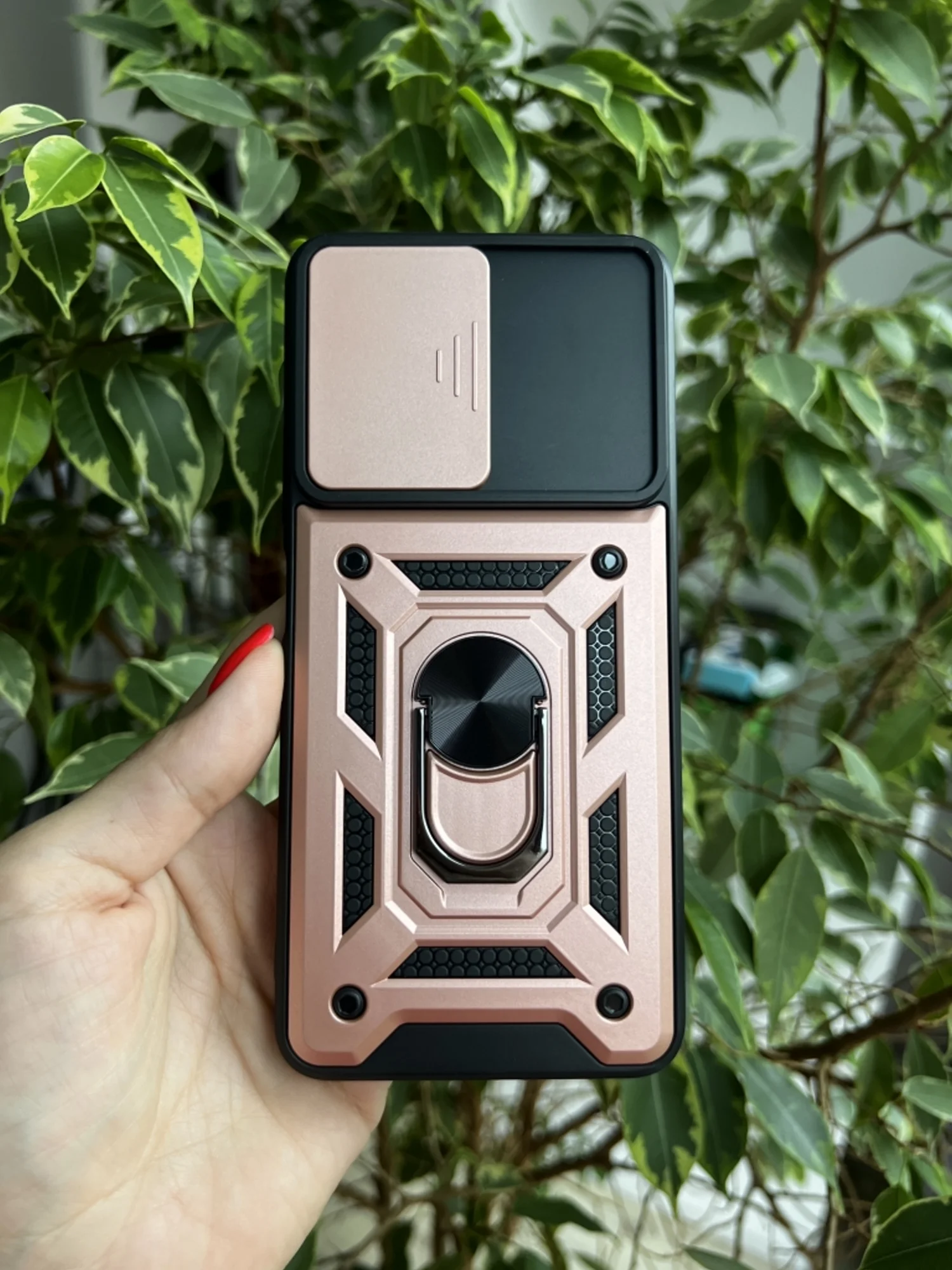 Розовый чехол противоударный armors для Xiaomi Poco M4 Pro 5G и Redmi Note 11S 5G