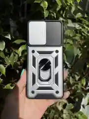 Серебряный чехол противоударный armors для Xiaomi Poco M4 Pro 5G и Redmi Note 11S 5G