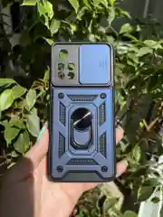 Темно-синий чехол противоударный armors для Xiaomi Poco M4 Pro 5G и Redmi Note 11S 5G