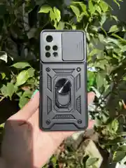 Черный чехол противоударный armors для Xiaomi Poco M4 Pro 5G и Redmi Note 11S 5G