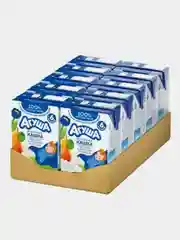 Каша Агуша Засыпай-ка, молочно-рисовая, с яблоком и грушей, 2.7%, 10 штук по 200 мл