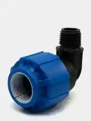 Отвод компрессионный с наружной трубной резьбой 25х1/2" (обжимной)