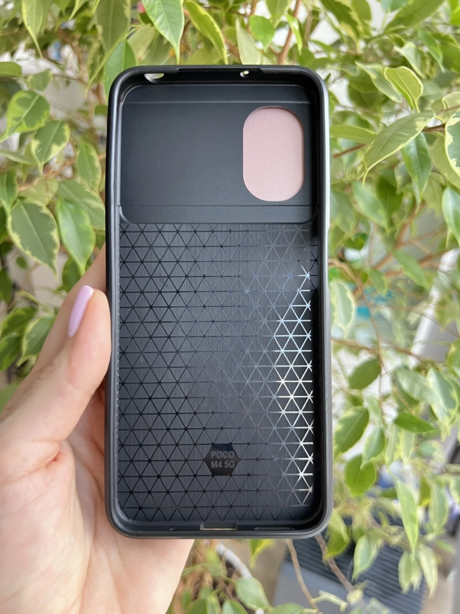Розовый чехол противоударный armors для Xiaomi Poco M5 и Poco M4 5G / Поко М5 и Поко М4 5G