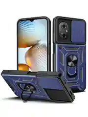 Темно-синий чехол противоударный armors для Xiaomi Poco M5 и Poco M4 5G / Поко М5 и Поко М4 5G