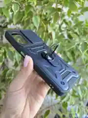 Темно-синий чехол противоударный armors для Xiaomi Poco M5 и Poco M4 5G / Поко М5 и Поко М4 5G