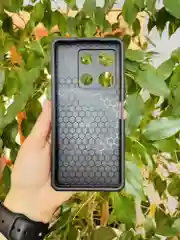 Серебряный чехол противоударный military для Infinix Note 30 Pro / Инфиникс Ноте 30 Про
