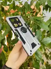 Серебряный чехол противоударный military для Infinix Note 30 Pro / Инфиникс Ноте 30 Про